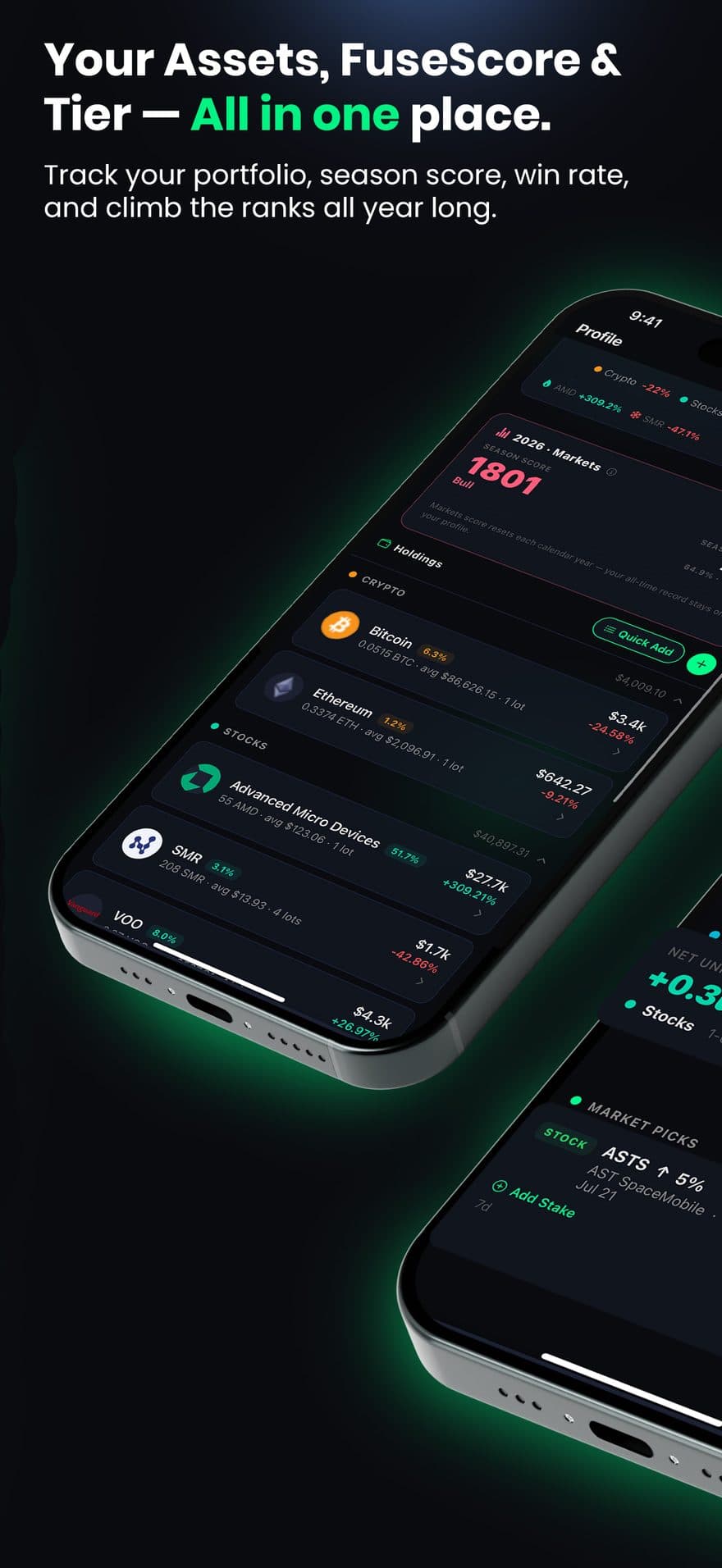 Nexfuse: Your FuseScore, tier & season record in one profile